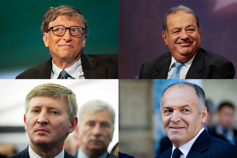Forbes оприлюднив список найбагатших людей планети у 2015 році