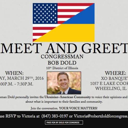 Meet and Greet congressman Bob Dold