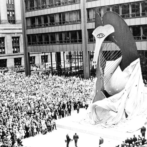 Святкування ювілею скульптури Chicago Picasso