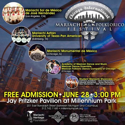 Перший щорічний Фестиваль Mariachi&Folklorico у Чикаго
