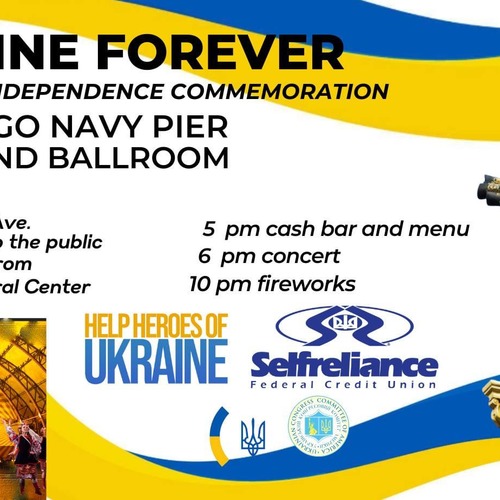 Ukrainian Independence Commemoration at Chicago Navy Pier Aon Grand Ballroom