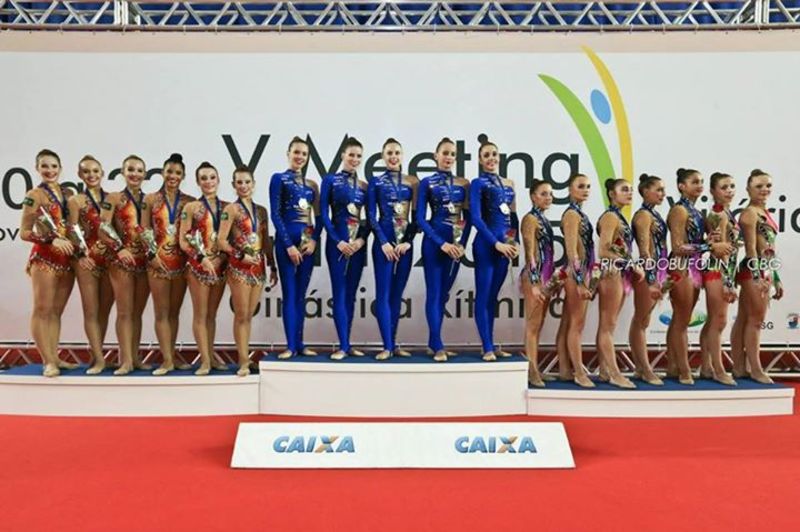 Українські гімнастки тріумфально завершили турнір у Бразилії (фото)