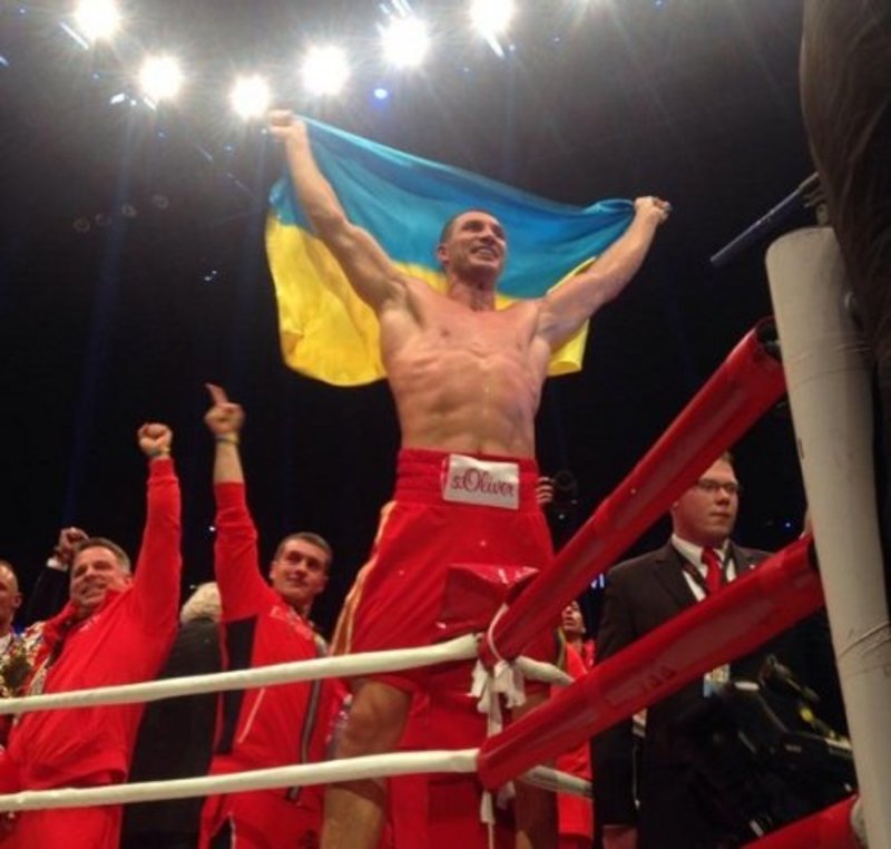 Володимир Кличко присвятив борцям за незалежність України свою перемогу