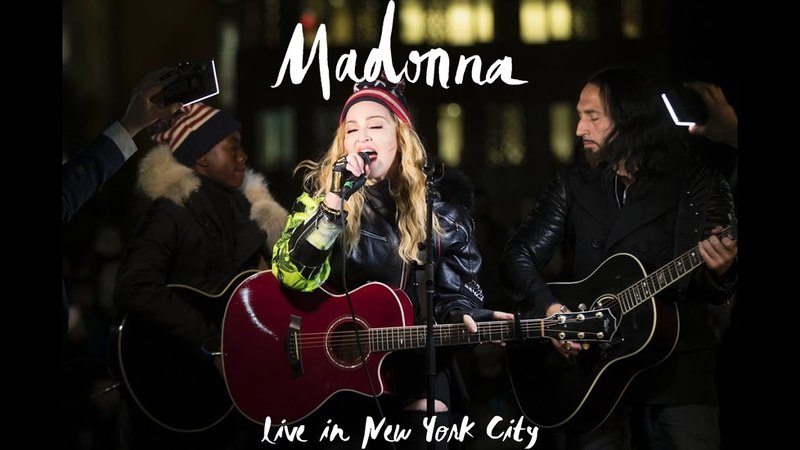 Мадонна влаштувала вуличний концерт на підтримку Клінтон (відео)