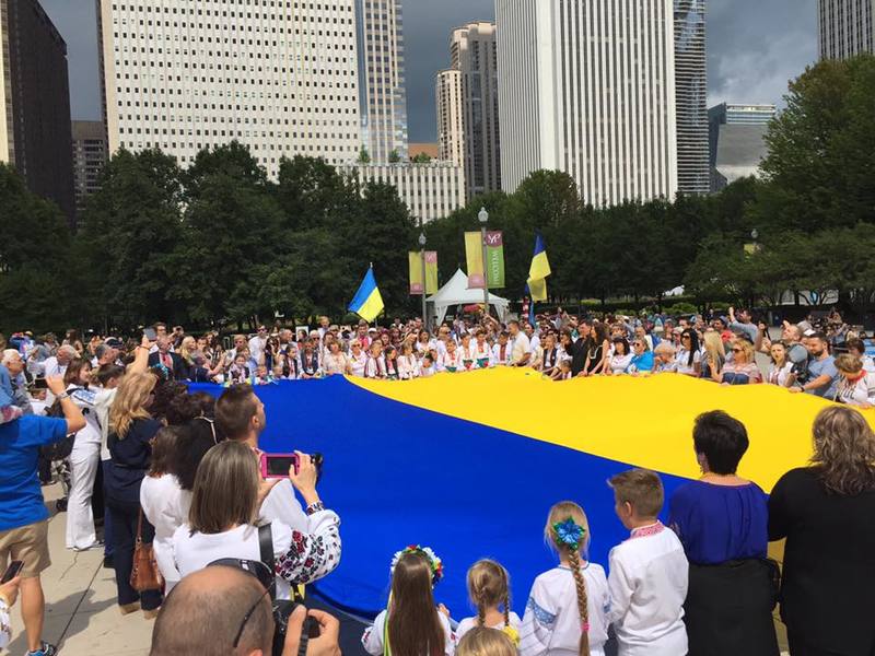 Українці Чикаго відзначили День Незалежності (фото)