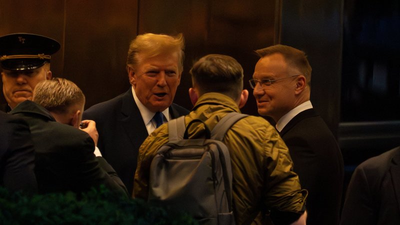 Президент Польщі Дуда зустрівся з Трампом у Нью-Йорку