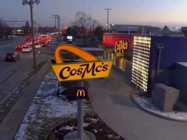 Мережа McDonald’s запускає новий ресторан CosMcʼs