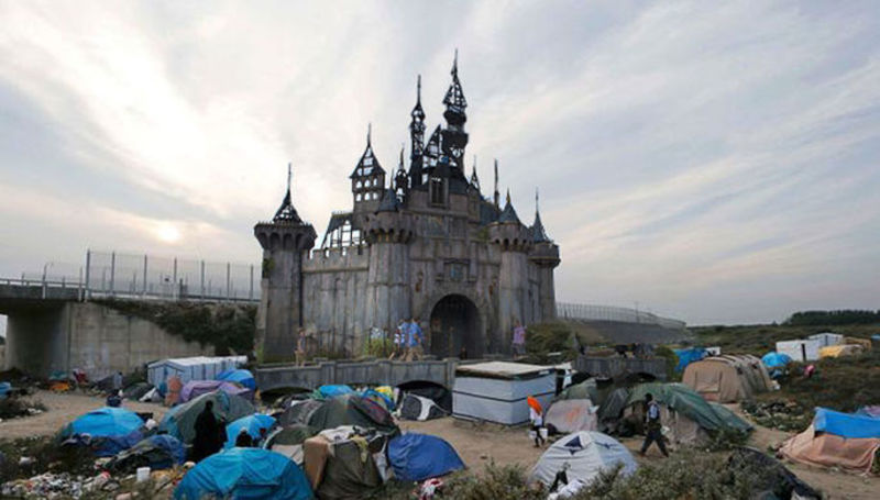 Dismaland Calais: Banksy is turning park into refugee shelter