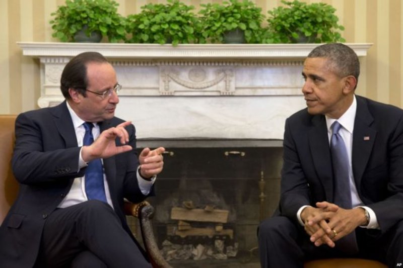 Обама та Олланд обговорили події в Україні