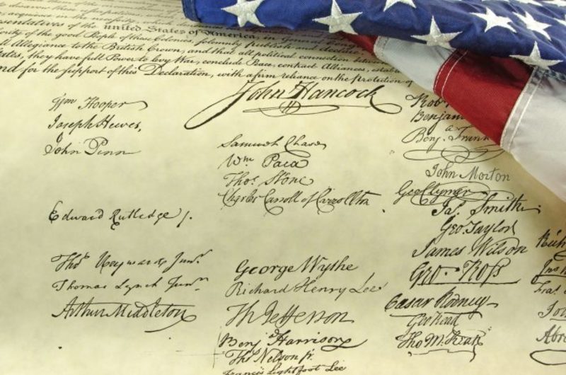 В Англії виявили ще один текст Декларації незалежності США