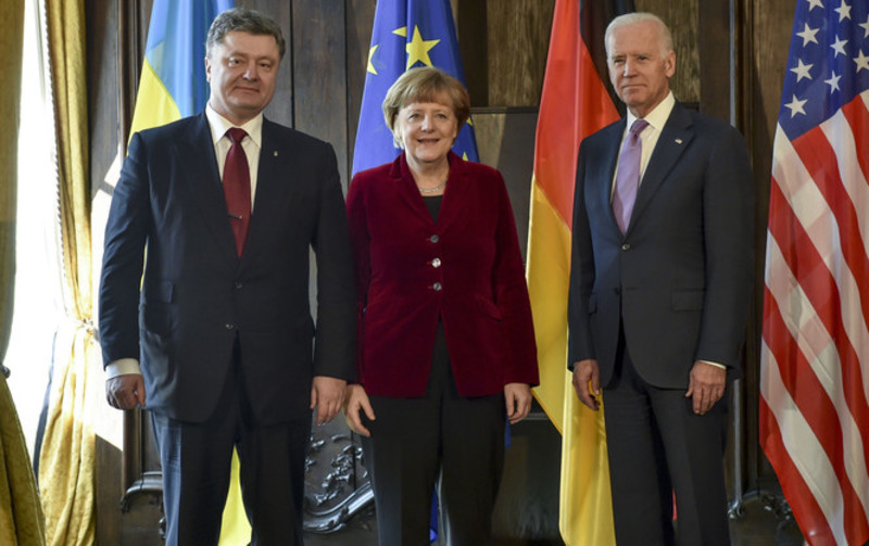 Порошенко, Меркель і Байден підвели підсумки тристоронніх переговорів у Мюнхені