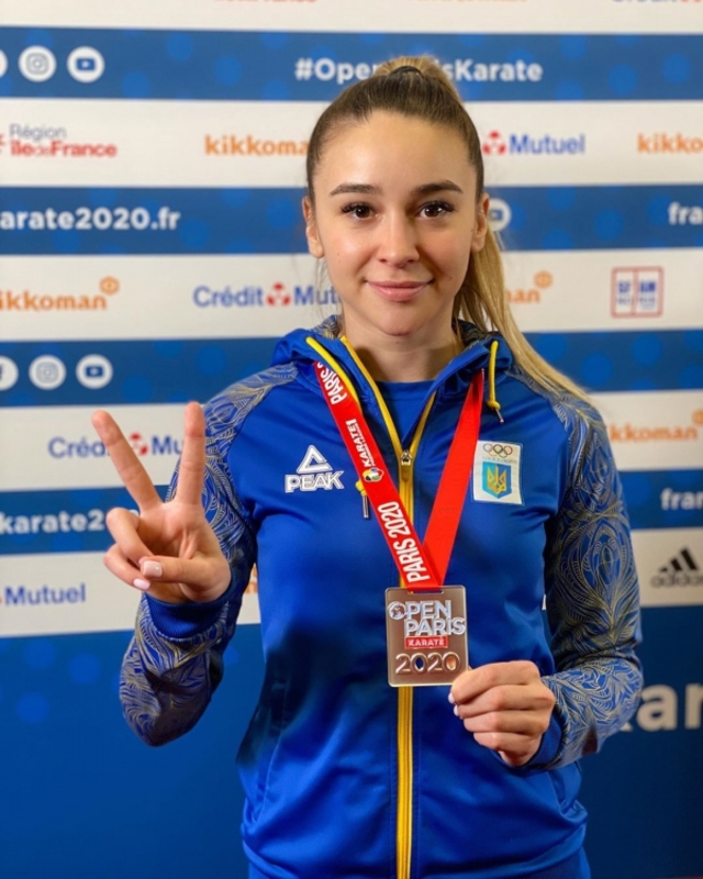 Українка завоювала "срібло" на турнірі з карате у Парижі