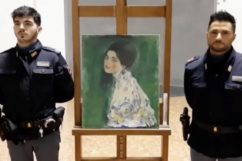 Викрадену 23 роки тому картину Ґустава Клімта знайшли у сміттєвому пакеті