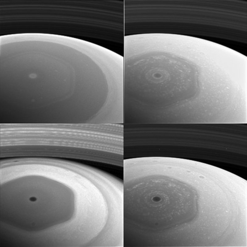 NASA опублікувала нові унікальні фото з Сатурна
