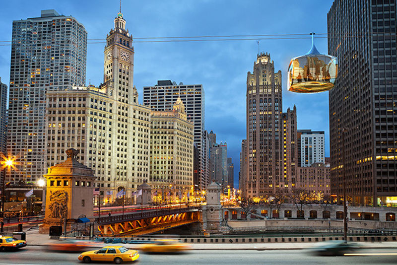 Could airborne cable car boost Chicago tourism?