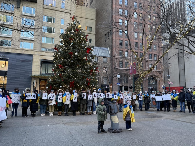 #StopEcocideUkraine: у Чикаго відбулася акція присвячена захисту екології від війни