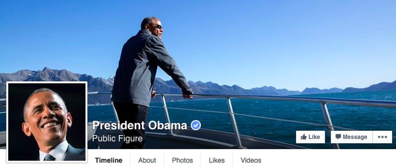 Обама зареєструвався в мережі Facebook