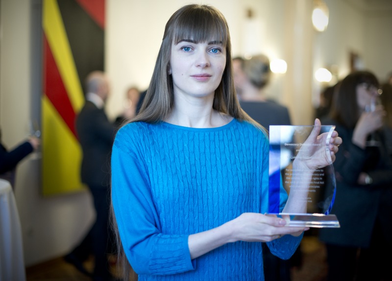 Українська правозахисниця отримала престижну міжнародну премію