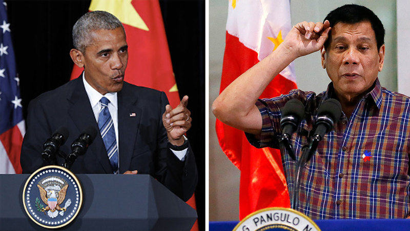 Президент Філіппін вибачився перед Обамою за образу