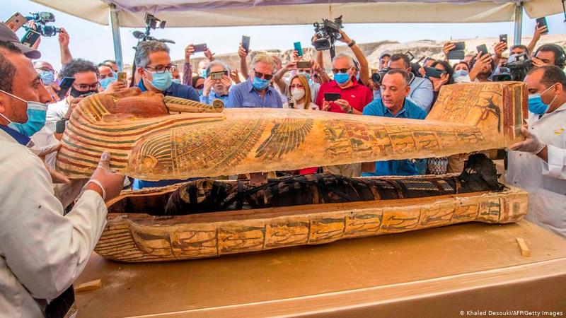 У Єгипті знайшли 59 унікальних саркофагів