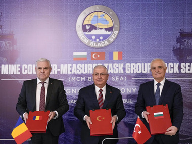 Туреччина, Болгарія і Румунія підписали угоду про розмінування Чорного моря