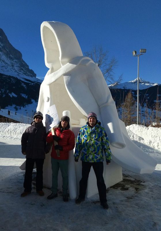 Українці перемогли на фестивалі снігових скульптур у Швейцарії