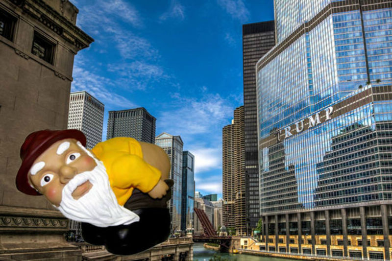 У Чикаго покажуть Трампу голі зади