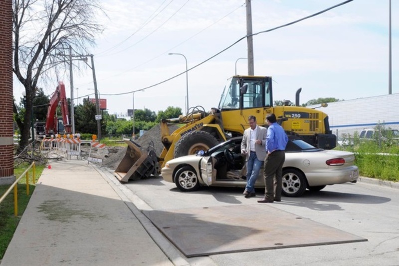 After Alderman's Protest, City Agrees to Halt Road Construction
