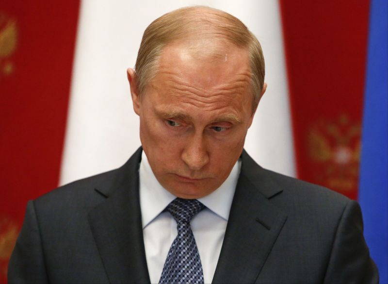 Володимир Путін з кінця минулого тижня не з'являвся на публіці