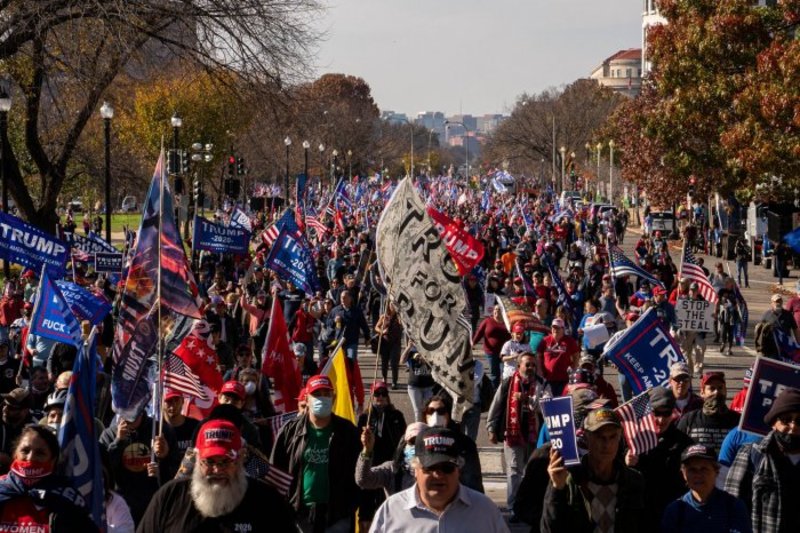 У Вашингтоні відбулося кілька мітингів підтримки Дональда Трампа