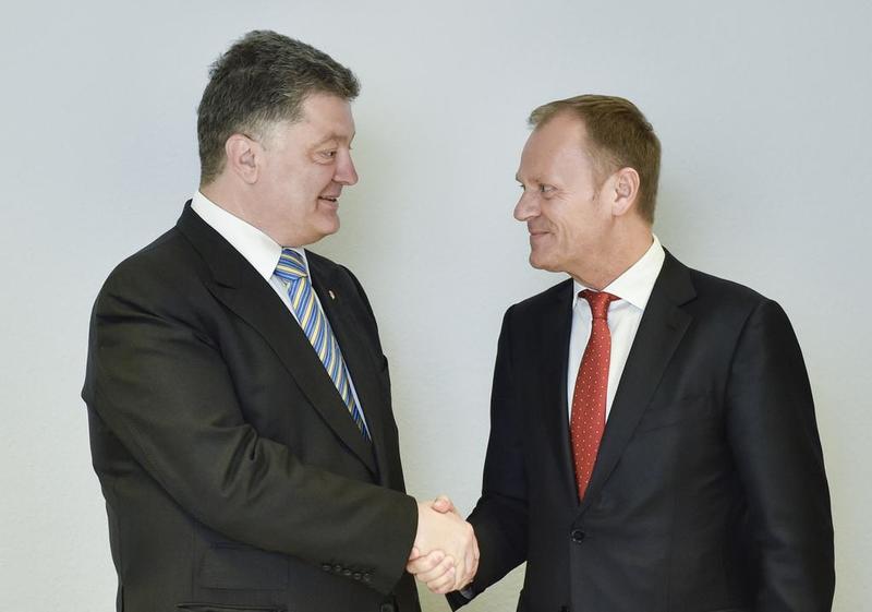 Порошенко та Туск скоординували дії напередодні саміту «Східного партнерства» у Ризі