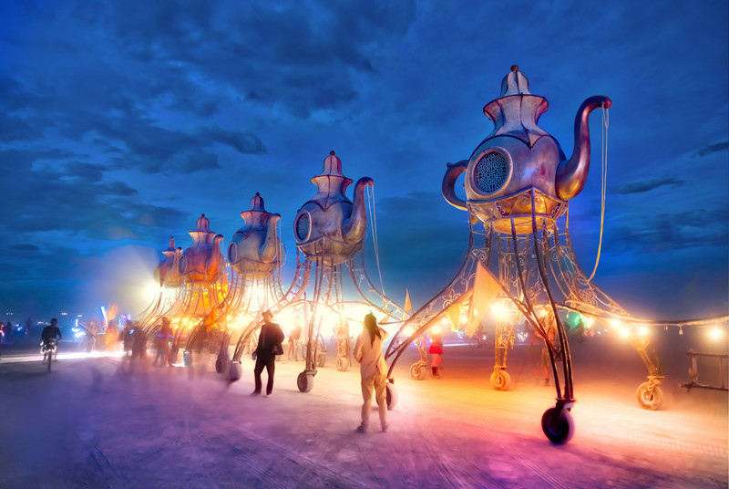 В пустелі Блек-Рок почався Burning Man 2019