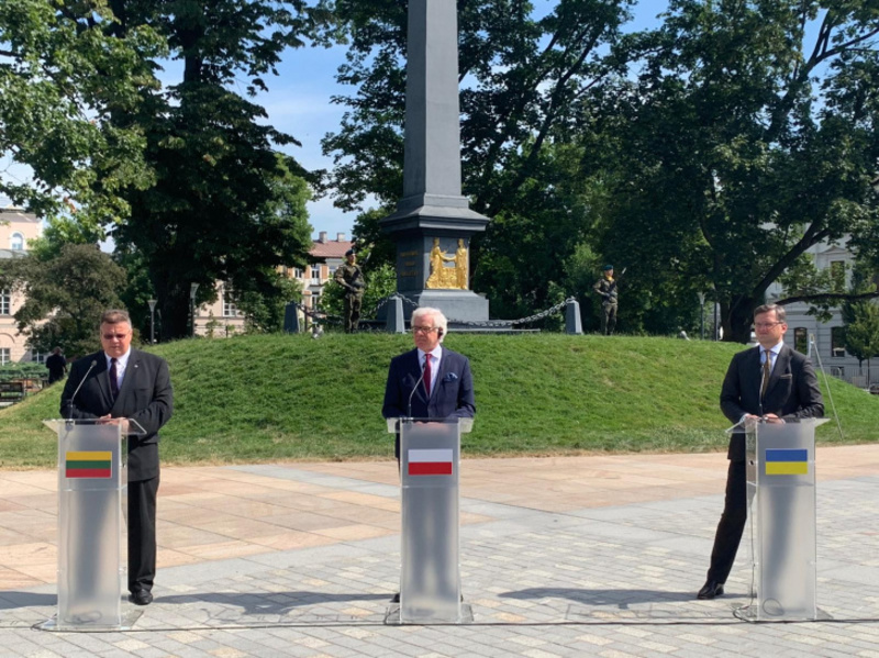 Україна, Польща і Литва оголосили про створення "Люблінського трикутника"