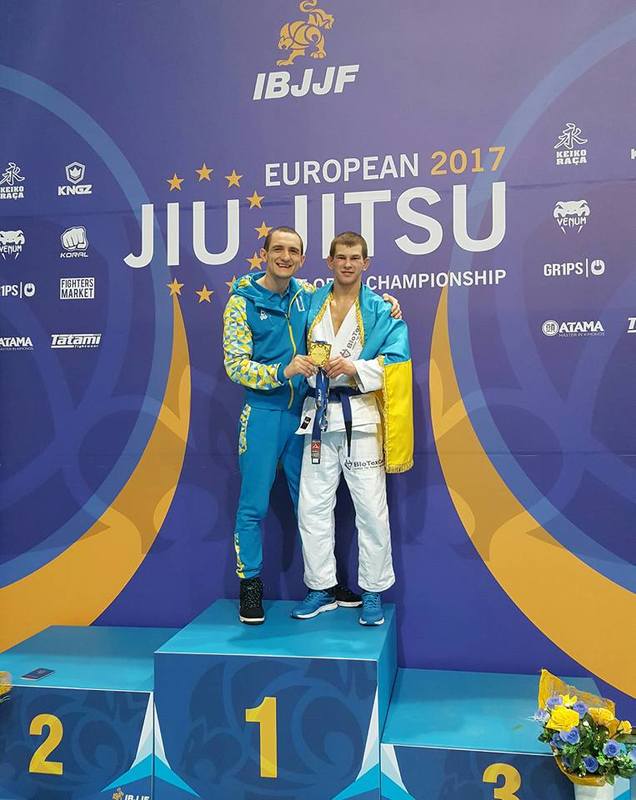 Українець переміг на чемпіонаті Європи з джиу-джитсу