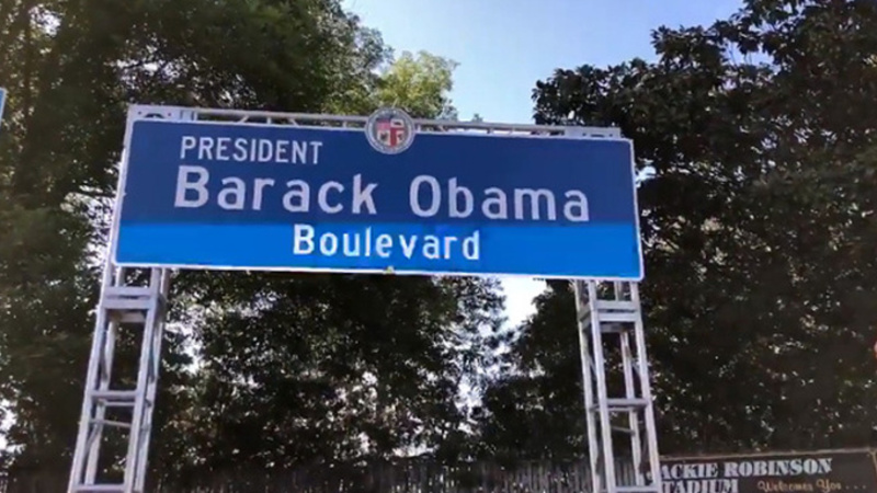 У Лос-Анджелесі з'явився бульвар імені Барака Обами