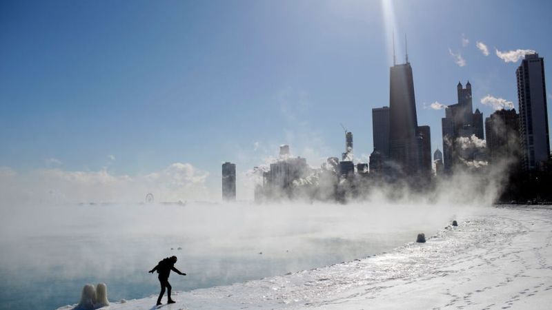 У Чикаго аномальні морози викликають землетруси