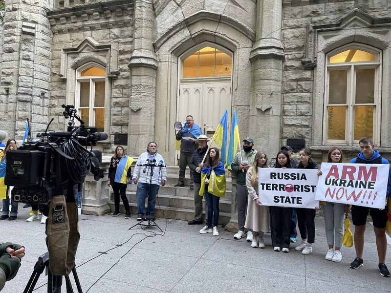У Чикаго відбулася акція на підтримку України