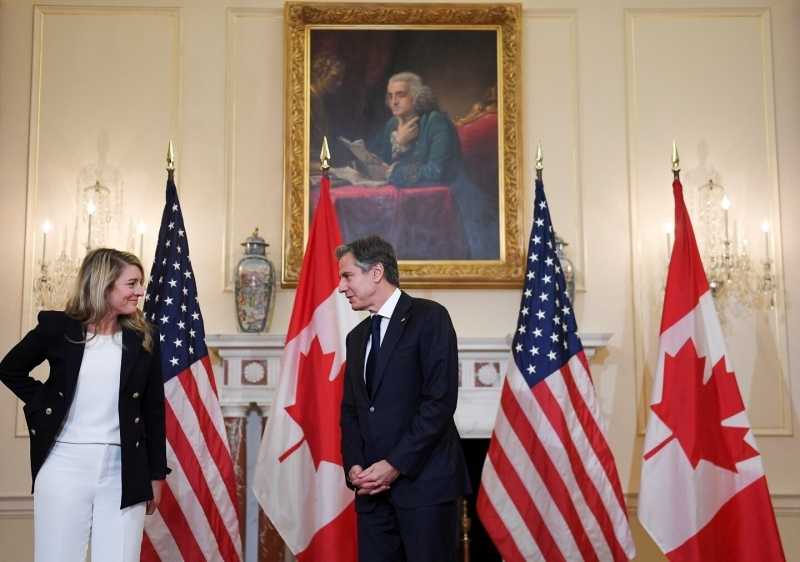 Держсекретар Блінкен зустрівся з главою МЗС Канади