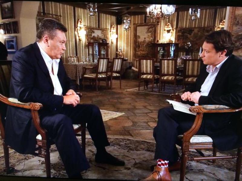 Янукович в інтерв'ю BBC розповів про Крим і про те, як Путін «врятував йому життя»