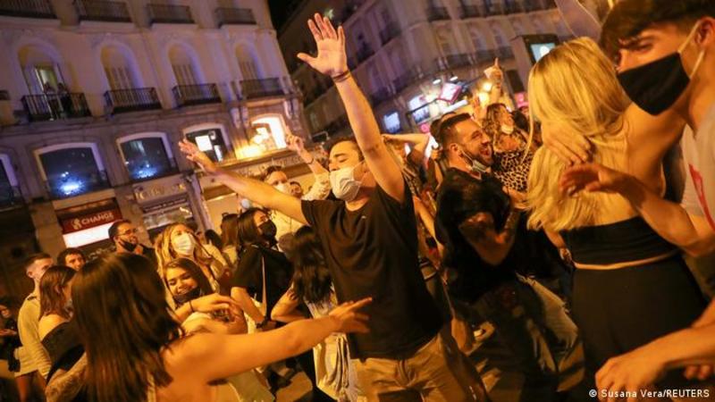 Як в Іспанії святкували кінець надзвичайного стану