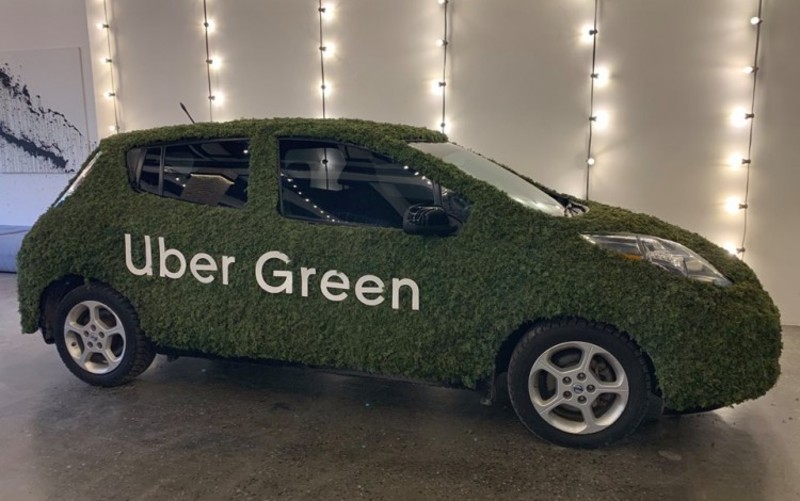 Uber запустив в Україні новий сервіс Uber Green