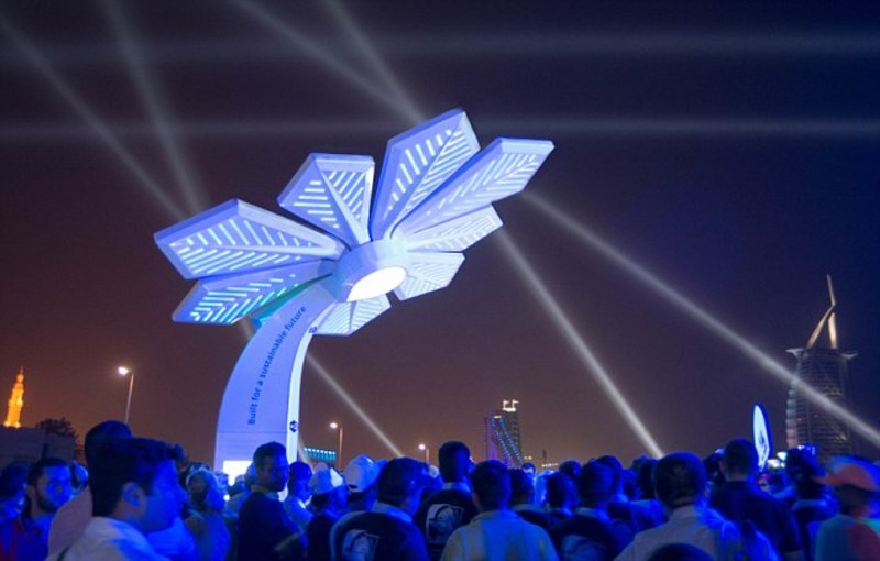 Power in your palm: 'Smart trees' installed in Dubai to offer WiFi and phone charging at the beach