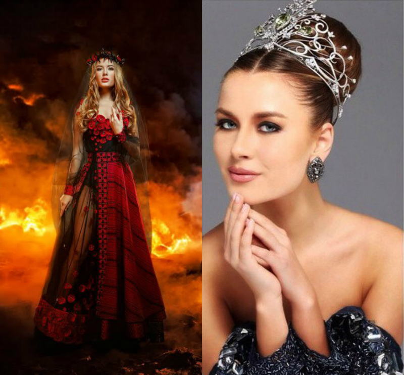 Дівчина з України постане в образі "нареченої війни" на сцені конкурсу "Міс Всесвіт"