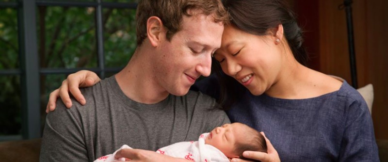 Марк Цукерберг вперше став татом