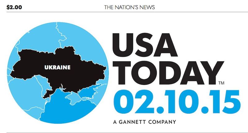 USA Today надрукувала нову карту України без ... однієї складової