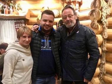 The popular actor came to Ukraine for the filming of the movie