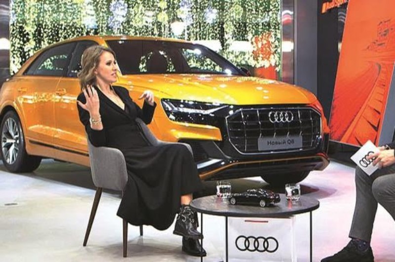 Audi розірвали рекламний контракт з Ксенією Собчак через расистський коментар