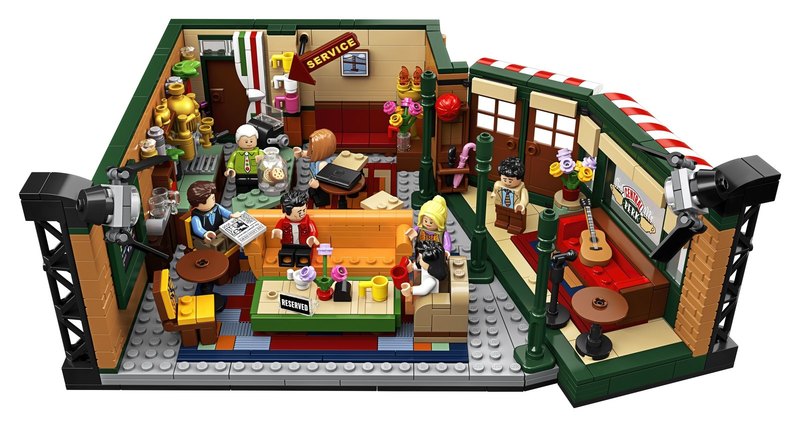 Lego випустить конструктор, присвячений серіалу «Друзі»