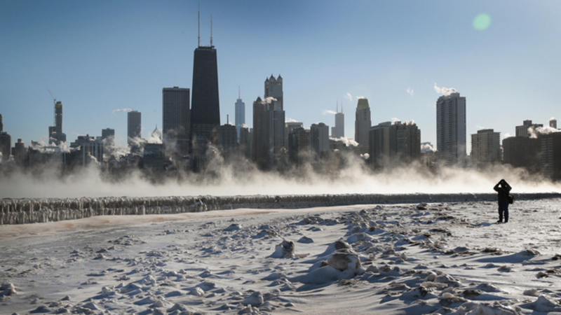 У Чикаго рятують безпритульних людей від морозу