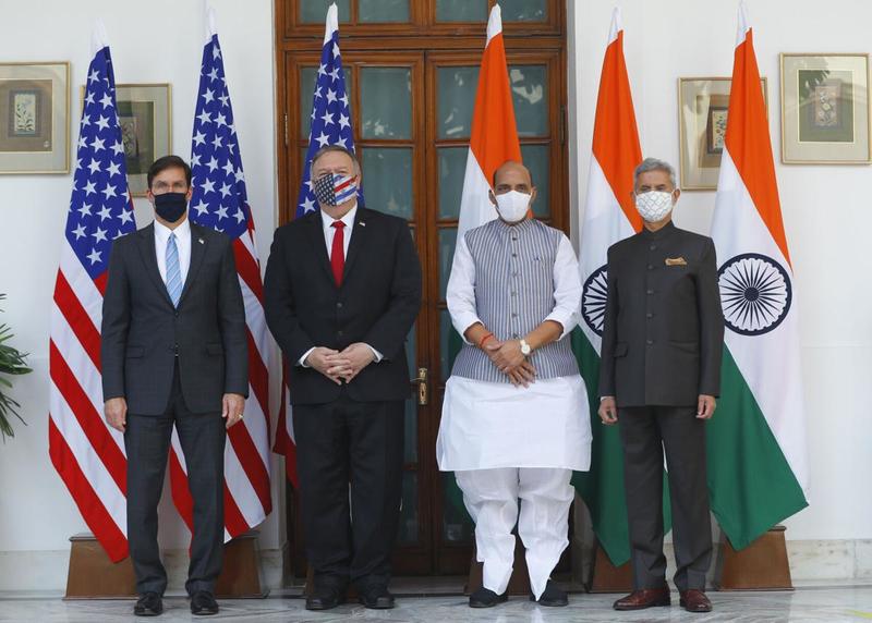 Держсекретар та міністр оборони США відвідали Індію для щорічного стратегічного діалогу